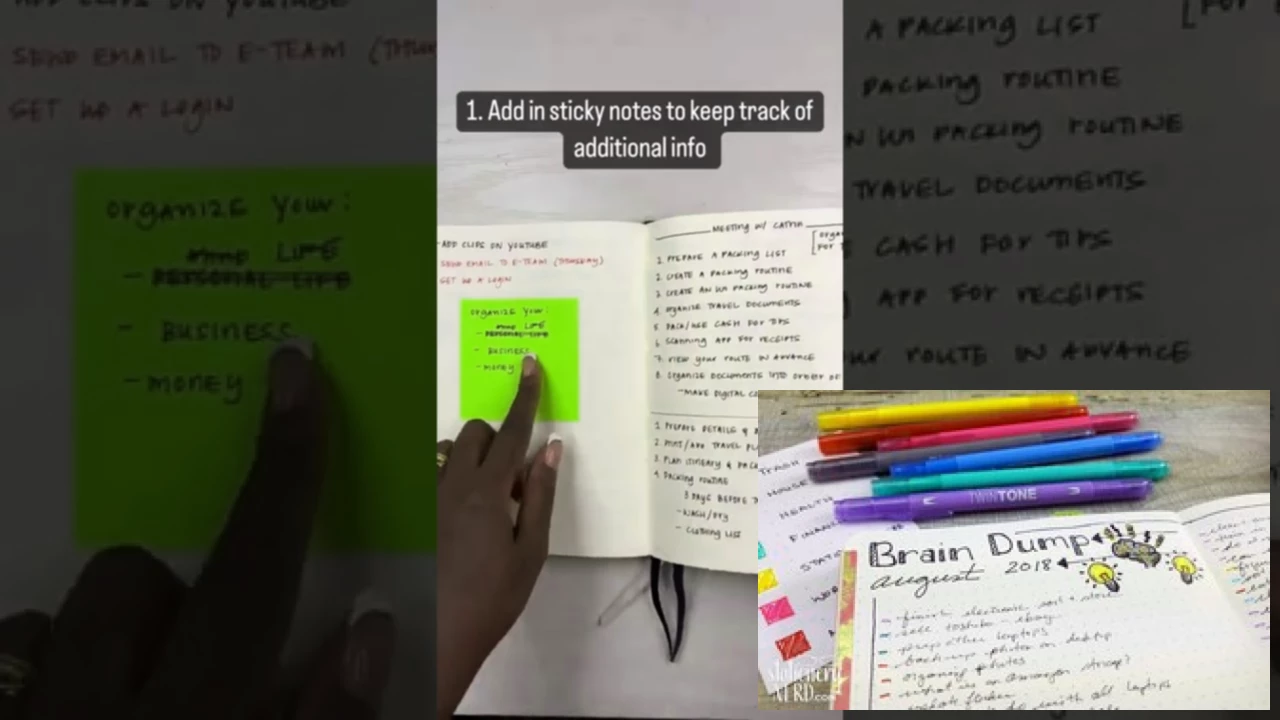 Unlock Mental Clarity: How to Organize Thoughts in a Notebook featured image
